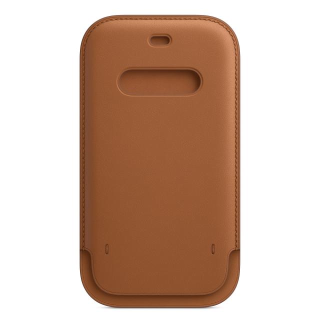 Калъф Apple iPhone 12|12 Pro Leather Sleeve with MagSafe - Saddle Brown