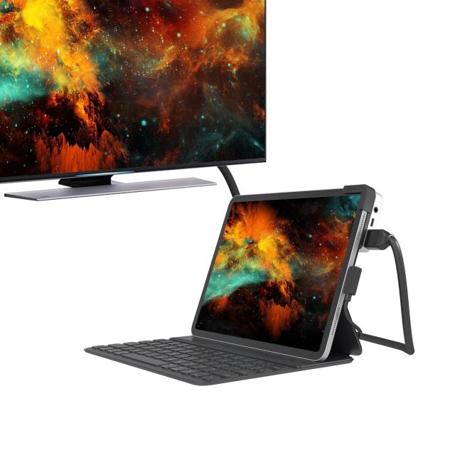 Мултипортов адаптер,  j5create JCD612, USB-C към 4K 60 Hz, HDMI, За iPad Pro