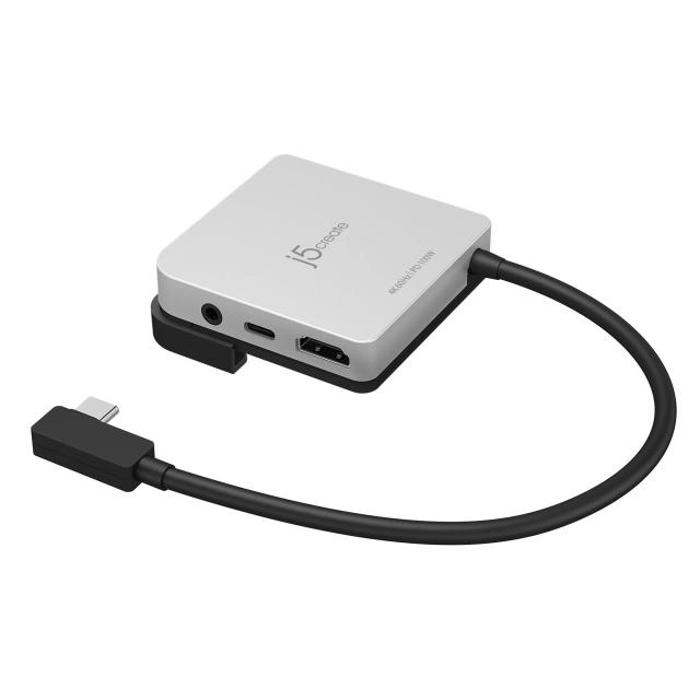 Мултипортов адаптер,  j5create JCD612, USB-C към 4K 60 Hz, HDMI, За iPad Pro