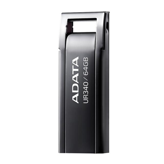 USB памет ADATA UC340 64GB, USB 3.2 Gen1, черна