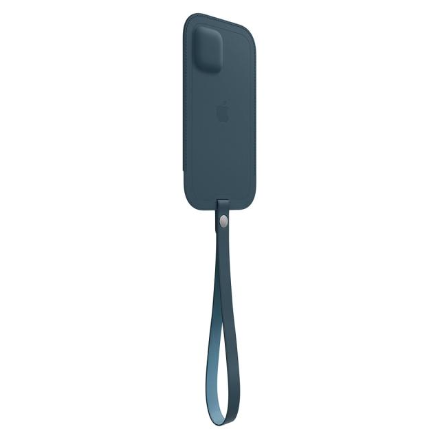 Калъф Apple iPhone 12|12 Pro Leather Sleeve with MagSafe - Baltic Blue (Seasonal Nov 2020)