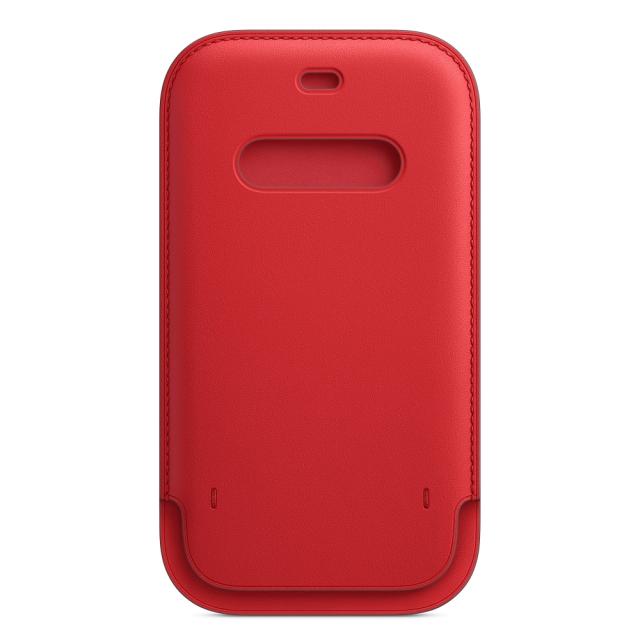 Калъф Apple iPhone 12|12 Pro Leather Sleeve with MagSafe - (PRODUCT)RED