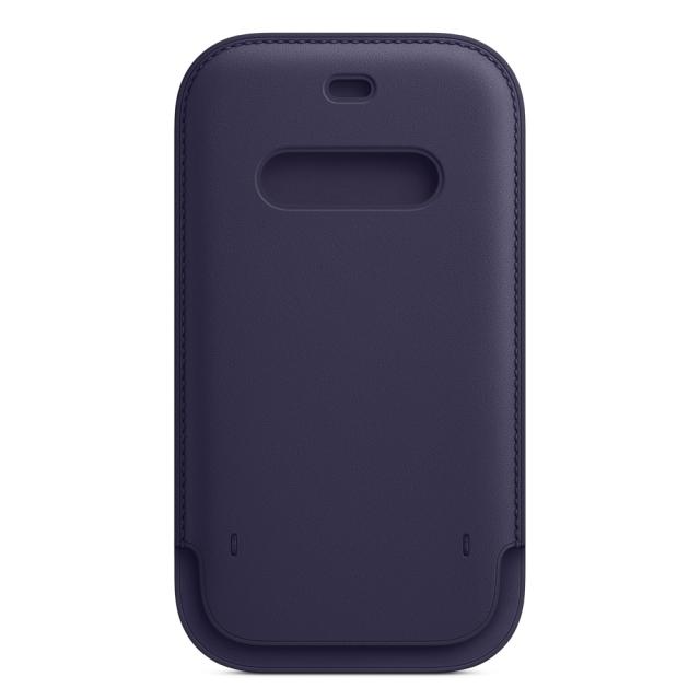 Калъф Apple iPhone 12 | 12 Pro Leather Sleeve with MagSafe - Deep Violet