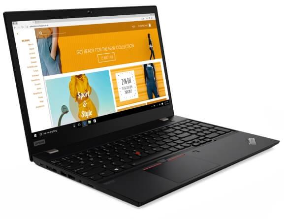 Лаптоп Lenovo ThinkPad T15 Intel Core i5-10210U (1.6GHz up to 4.2GHz, 6MB) 8GB DDR4 2666Mhz, 512GB SSD, 15.6" FHD (1920x1080) IPS, AG, Intel UHD Graphics, WLAN, BT, SCR, FPR, IR&HD Cam, KB Backlit, 3 cell, Black, Win10 Pro, 3Y