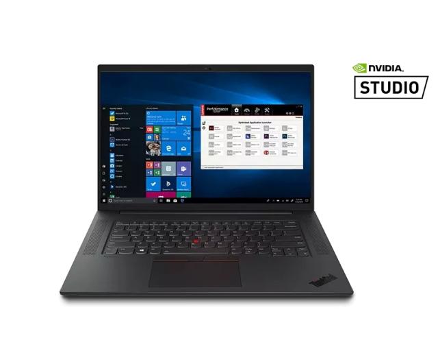 Лаптоп Lenovo ThinkPad P1 G4 Intel Core i7-11800H (2.3GHz up to 4.6GHz, 24MB), 16GB DDR4 3200MHz, 512GB SSD, 16.0" WQXGA (2560x1600) IPS AG, NVIDIA RTX A2000/4GB, WLAN, BT, 1080p&IR Cam, Backlit KB, FPR, Black, Win10Pro, 3Y