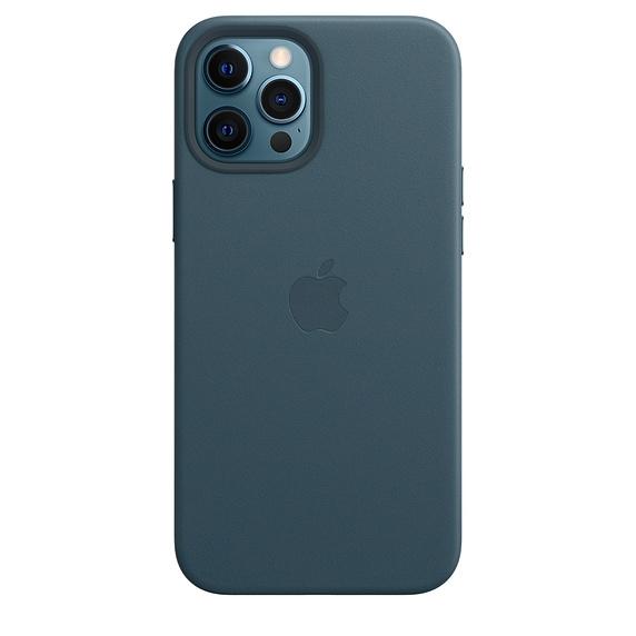 Калъф Apple iPhone 12 Pro Max Leather Case with MagSafe - Baltic Blue (Seasonal Fall 2020)