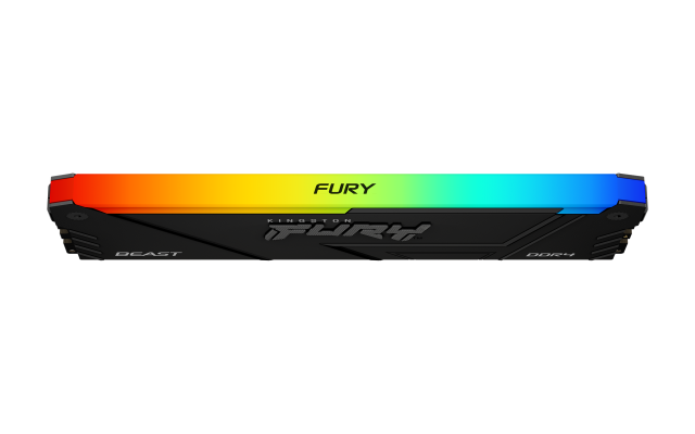 Памет Kingston FURY Beast Black RGB 8GB DDR4 3200MHz, CL16, 1.2V