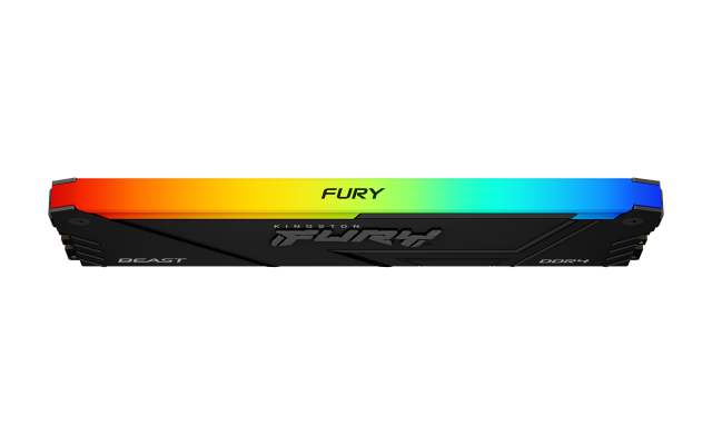 Памет Kingston FURY Beast Black RGB 32GB DDR4 3600MHz CL18, 1.35V