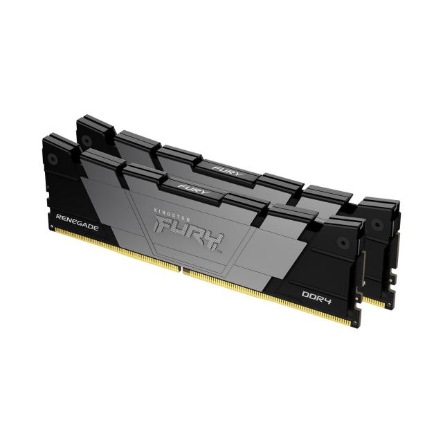 Памет Kingston FURY Renegade Black 32GB (2x16GB) DDR4 3200MHz CL16, 1.35V 