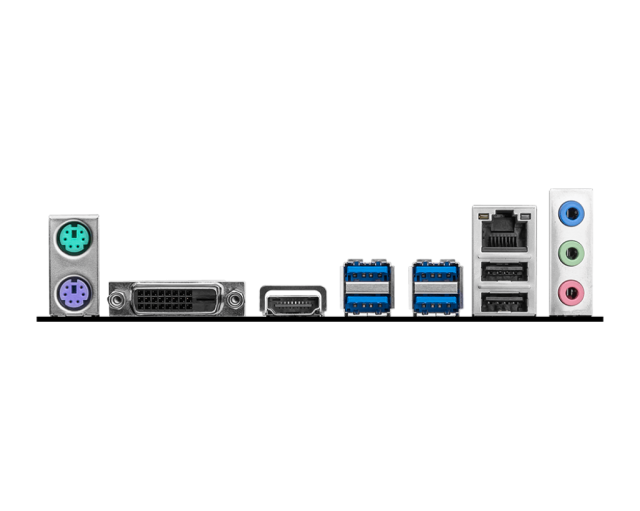 Дънна платка MSI B450M-A PRO MAX II,  2xDDR4, 1xPCI-Ex16, 1xPCI-Ex1, 6 x USB3.2, 6 x USB2.0, 4xSATA III, M.2, DVI-D, HDMI, GLAN, mATX