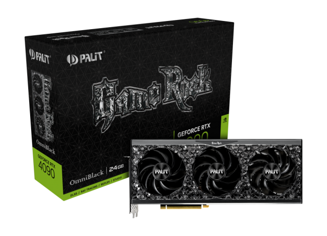 Видео карта PALIT RTX4090 GAMEROCK 24G GDDR6, 128-bit, 3xDP, HDMI