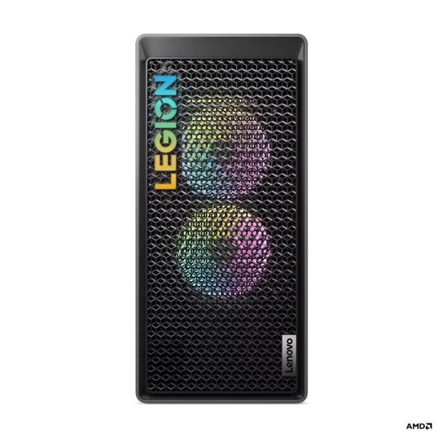 Настолен компютър LENOVO Legion T5 26ARA8, AMD Ryzen™ 7 7700 (8C / 16T, 3.8 / 5.3GHz, 8MB L2 / 32MB L3), 2x 16GB DDR5, 1TB SSD M.2 PCIe 4.0x4 NVMe, NVIDIA GeForce RTX 4060Ti 8GB GDDR6, Wi-Fi 6E, Free DOS