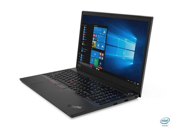 Лаптоп Lenovo ThinkPad E15 AMD Ryzen-5 4500U (2.3GHz up to 4.0GHz, 8MB), 8GB DDR4 3200MHz, 256GB SSD, 15.6" FHD (1920x1080) IPS, AG, AMD Radeon Graphics, WLAN AC, BT, IR&HD Cam, Black, 3 cell, Win10Pro, 3Y