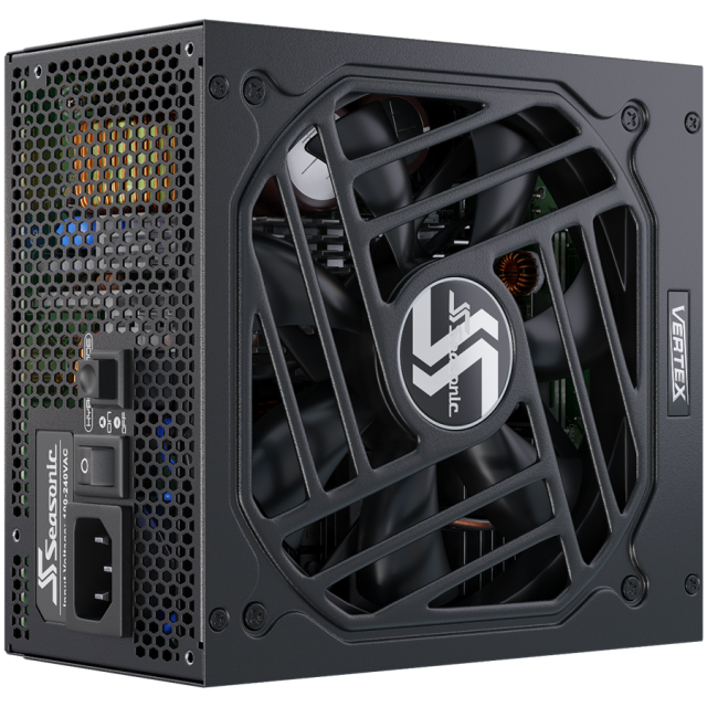 Захранване Seasonic VERTEX GX-1200 Gold, ATX 3.0, 80 PLUS GOLD, 135mm FDB Fan, Fully Modular, PCIe Gen 5 Cable (12VHPWR) included 