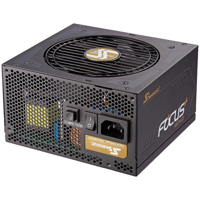 Захранване Seasonic Focus GX-850 Gold, 80 PLUS GOLD, 120mm FDB Fan, Fully Modular