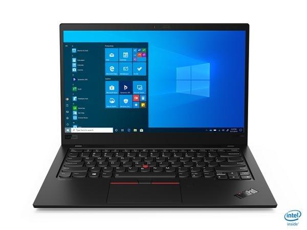 Лаптоп Lenovo ThinkPad X1 Carbon 8 ntel Core i7-10510U (1.8GHz up to 4.9GHz, 8MB), 16GB LPDDR3 2133Mhz, 512GB SSD, 14" UHD (3840x2160) IPS Glossy, Intel UHD Graphics, WLAN, WWAN Fibocom L850-GL, BT, 720p&IR Cam, FPR, Backlit KB, Black, 4 cell, Win 10