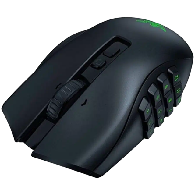 Мишка Razer Naga V2 Pro, 30K Optical Sensor (30000 dpi), Bluetooth/Wireless/USB Type-C