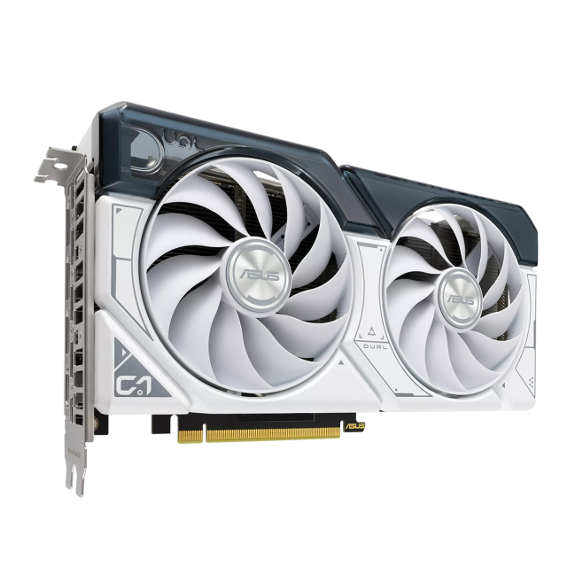 Видео карта ASUS DUAL GeForce RTX 4060 OC White 8GB GDDR6, 128-bit, HDMI, 3x DP