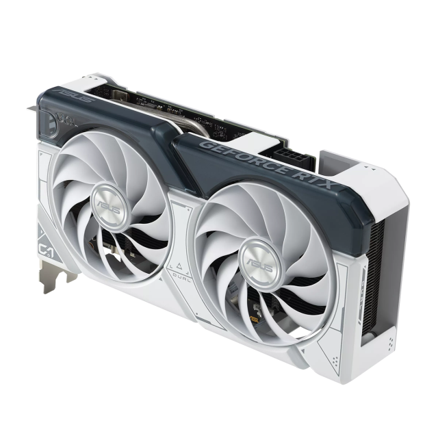 Видео карта ASUS DUAL GeForce RTX 4060 OC White 8GB GDDR6, 128-bit, HDMI, 3x DP