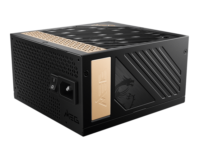 Захранване MSI MEG AI1300P, 1300W, Efficiency Rating 80 PLUS Platinum