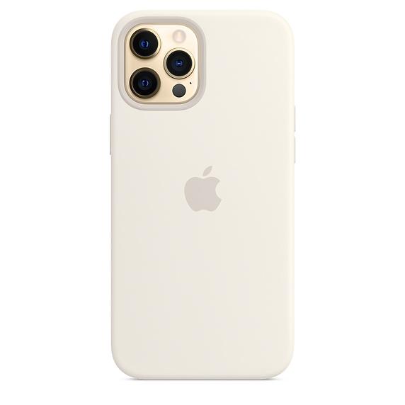 Калъф Apple iPhone 12 Pro Max Silicone Case with MagSafe - White