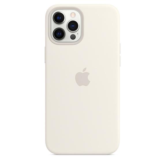 Калъф Apple iPhone 12 Pro Max Silicone Case with MagSafe - White