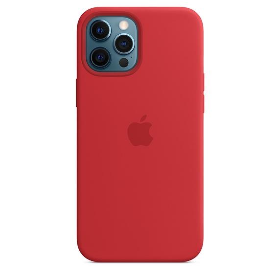 Калъф Apple iPhone 12 Pro Max Silicone Case with MagSafe - (PRODUCT)RED