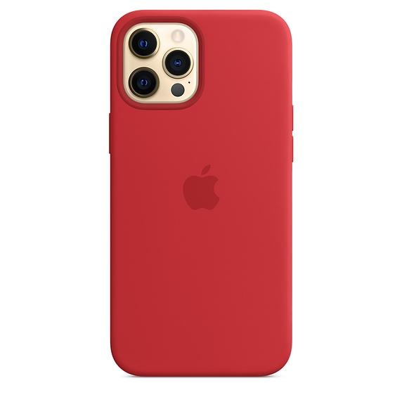 Калъф Apple iPhone 12 Pro Max Silicone Case with MagSafe - (PRODUCT)RED