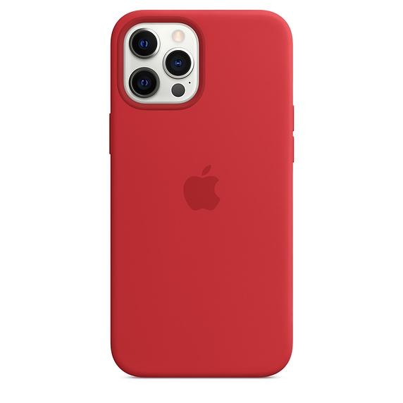 Калъф Apple iPhone 12 Pro Max Silicone Case with MagSafe - (PRODUCT)RED