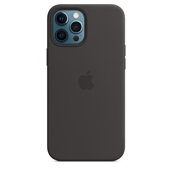 Калъф Apple iPhone 12 Pro Max Silicone Case with MagSafe - Black