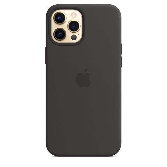 Калъф Apple iPhone 12 Pro Max Silicone Case with MagSafe - Black