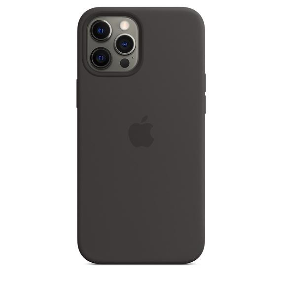Калъф Apple iPhone 12 Pro Max Silicone Case with MagSafe - Black