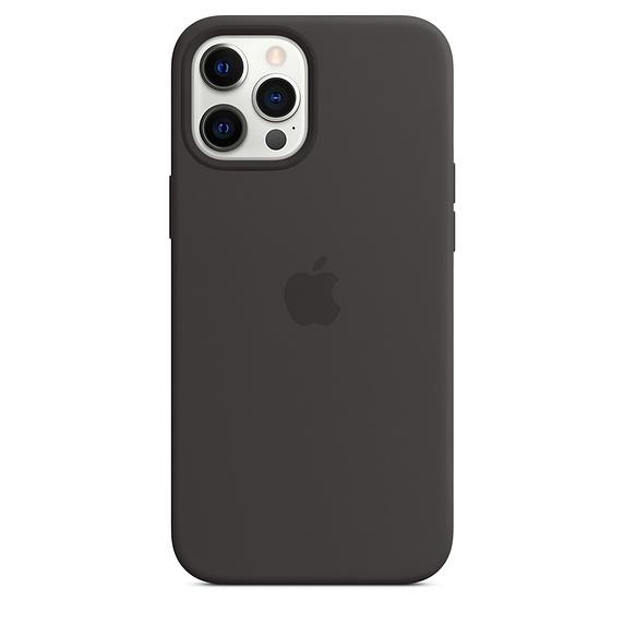 Калъф Apple iPhone 12 Pro Max Silicone Case with MagSafe - Black