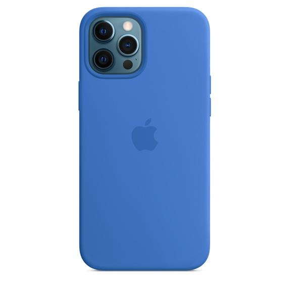 Калъф Apple iPhone 12 Pro Max Silicone Case with MagSafe - Capri Blue