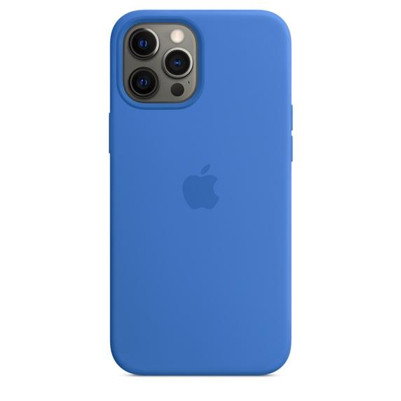 Калъф Apple iPhone 12 Pro Max Silicone Case with MagSafe - Capri Blue