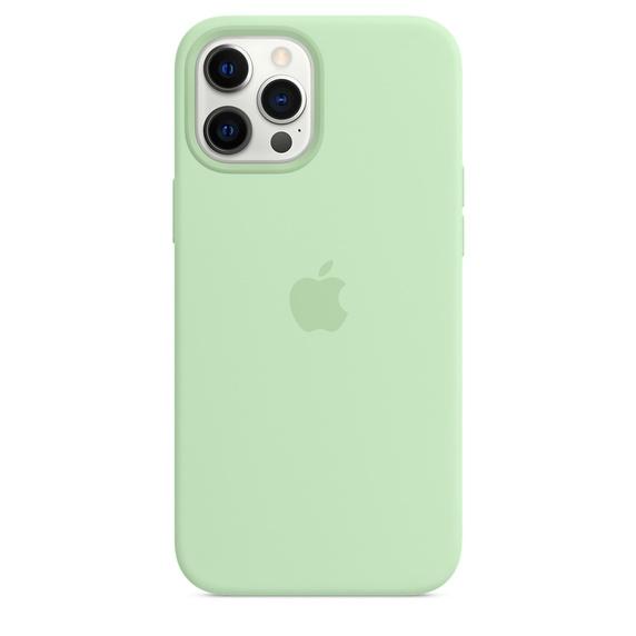 Калъф Apple iPhone 12 Pro Max Silicone Case with MagSafe - Pistachio