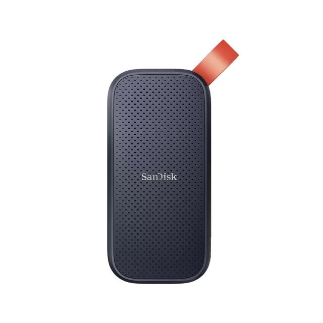 Външен SSD SanDisk Portable, 2TB, USB 3.2, Type-C, Черен