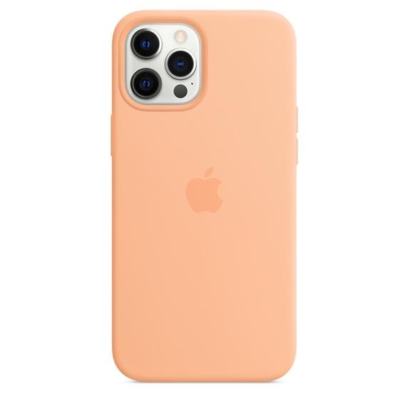 Калъф Apple iPhone 12 Pro Max Silicone Case with MagSafe - Cantaloupe