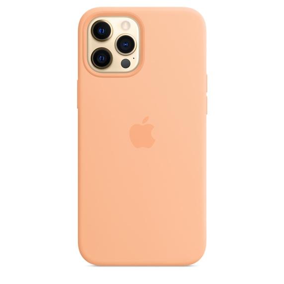Калъф Apple iPhone 12 Pro Max Silicone Case with MagSafe - Cantaloupe