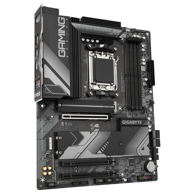 Дънна платка Gigabyte B650M GAMING X AX, B650, AM5, DDR5, PCI-E 4.0, 4x SATA 6Gb/s, 2x M.2, 1x USB 3.2 Gen 2 Type-C, rev 1.3, mATX