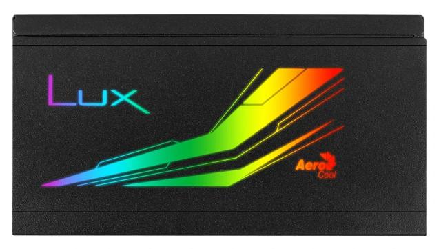 Захранване AeroCool PSU 1000W - 80+ Gold, Semi-Modular LUX RGB 1000M