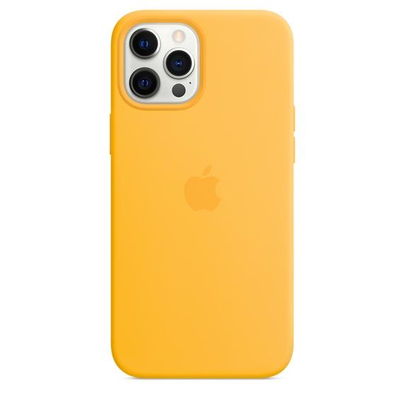 Калъф Apple iPhone 12 Pro Max Silicone Case with MagSafe - Sunflower