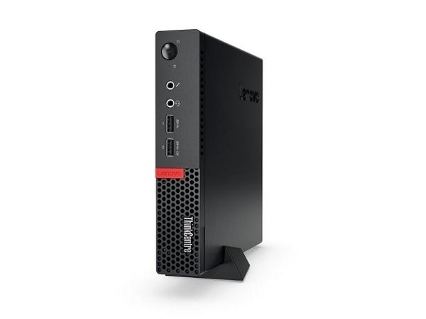 Настолен компютър Lenovo ThinkCentre M720q Tiny Intel Core i5-9400T (1.8GHz ut to 3.4GHz, 9MB), 8GB DDR4 2666MHz, 256GB SSD, Intel UHD Graphics 630, WLAN ac, BT, KB, Mouse, DOS, 3Y