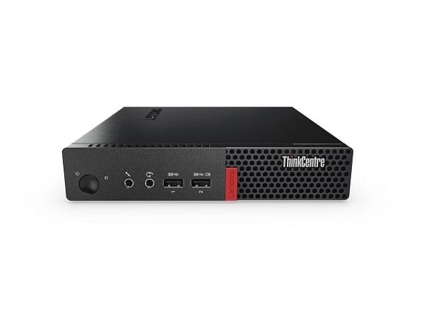 Настолен компютър Lenovo ThinkCentre M720q Tiny Intel Core i5-9400T (1.8GHz ut to 3.4GHz, 9MB), 8GB DDR4 2666MHz, 256GB SSD, Intel UHD Graphics 630, WLAN ac, BT, KB, Mouse, DOS, 3Y