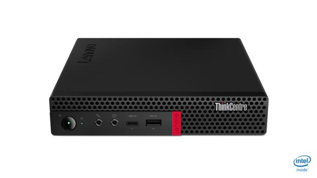 Настолен компютър Lenovo ThinkCentre M630e Tiny Core i3-8145U (2.1GHz up to 3.9MHz, 4MB), 4GB DDR4 2666Mhz, 500GB HDD 7200 rpm, Integrated Graphics UHD 620, WLAN Ac, BT, KB, Mouse, DOS, 3 Year On-site