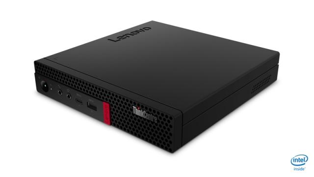 Настолен компютър Lenovo ThinkCentre M630e Tiny Core i3-8145U (2.1GHz up to 3.9MHz, 4MB), 4GB DDR4 2666Mhz, 500GB HDD 7200 rpm, Integrated Graphics UHD 620, WLAN Ac, BT, KB, Mouse, DOS, 3 Year On-site