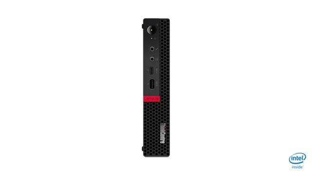 Настолен компютър Lenovo ThinkCentre M630e Tiny Core i3-8145U (2.1GHz up to 3.9MHz, 4MB), 4GB DDR4 2666Mhz, 500GB HDD 7200 rpm, Integrated Graphics UHD 620, WLAN Ac, BT, KB, Mouse, DOS, 3 Year On-site
