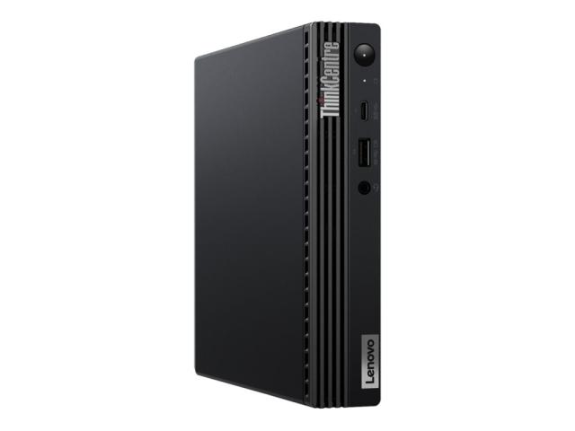 Настолен компютър Lenovo ThinkCentre M70q Tiny Intel Core i5-10400T (2GHz p to 3.6GHz, 12MB), 16GB DDR4 2666MHz, 512GB SSD, Intel UHD Graphics 630, KB, Mouse, WLAN, BT, Win 10 Pro, 3Y