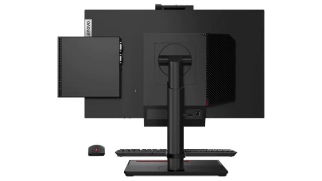 Настолен компютър Lenovo ThinkCentre M70q Tiny Intel Core i5-10400T (2GHz p to 3.6GHz, 12MB), 16GB DDR4 2666MHz, 512GB SSD, Intel UHD Graphics 630, KB, Mouse, WLAN, BT, Win 10 Pro, 3Y