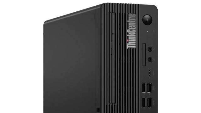 Настолен компютър Lenovo ThinkCentre M70s SFF Intel Core i3-10100 (3.6GHz up to 4.3GHz, 6MB), 8GB DDR4 2666MHz, 256GB SSD, Intel UHD Graphics 630, DVD, KB, Mouse, Black, Win10Pro, 3Y